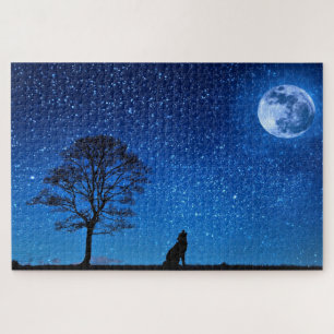 Quebra-cabeça Cheio Wolf Moon