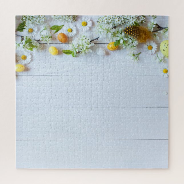 Quebra-cabeça Cheiro de Cereja páscoa: Ovos Amarelos. (Vertical)