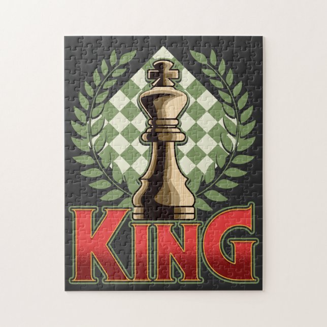 Quebra-cabeça Chess King (Vertical)