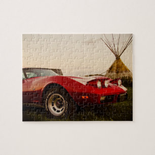 Quebra-cabeça Chevrolet Corvette 1978