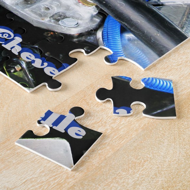 quebra-cabeça Chevy Chevelle Blue Jigsera 1965 (Lateral)