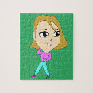 Quebra-cabeça chibi