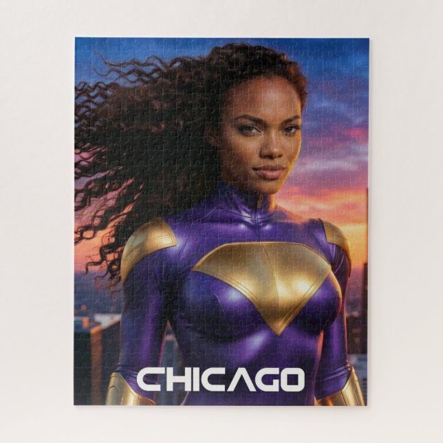 QUEBRA-CABEÇA CHICAGO - ILLINOIS (Vertical)