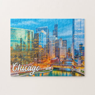 Quebra-cabeça Chicago, Illinois, Estados Unidos