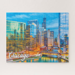Quebra-cabeça Chicago, Illinois, Estados Unidos