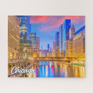 Quebra-cabeça Chicago, Illinois, Estados Unidos