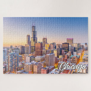 Quebra-cabeça Chicago, Illinois, Estados Unidos