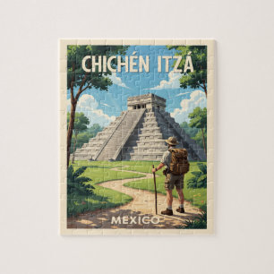 Quebra-cabeça Chichén Itzá México – Templo de Kukulcán