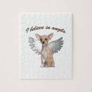 Quebra-cabeça Chihuahua do anjo