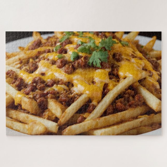 Quebra-cabeça Chili Cheese Fries (Horizontal)