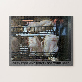 Quebra-cabeça Chill Chicken em Forno Fique Legal