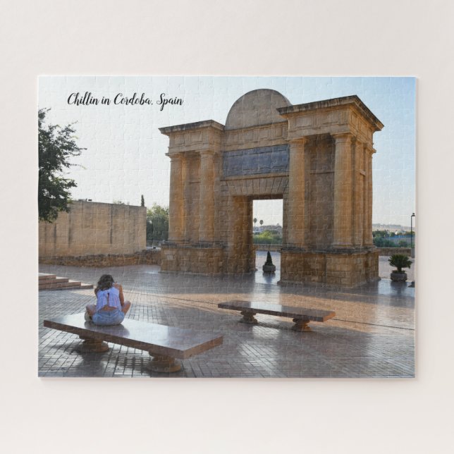 Quebra-cabeça Chillin em Córdoba, Espanha (Horizontal)