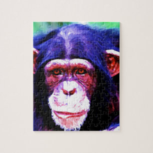 Quebra-cabeça Chimpanzé
