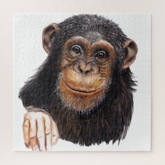 Quebra-cabeça Chimpanzé Encantador