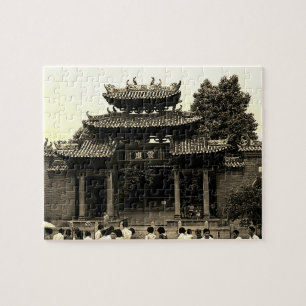 Quebra-cabeça China Antiga Cantão Foshan templo ancestral