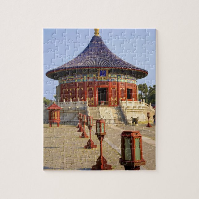 Quebra-cabeça China, Pequim, Parque Tian Tan, Templo do Céu, (Vertical)