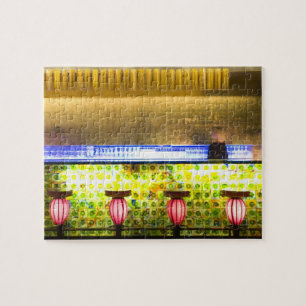 Quebra-cabeça China, Xangai. Bar no bar Xin Tian Di 2