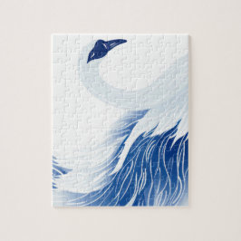 Quebra-cabeça Chinese swan wings pattern