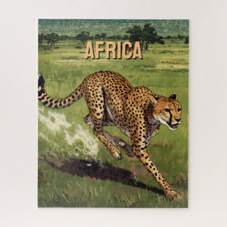Quebra-cabeça Chita Cênica Retro África