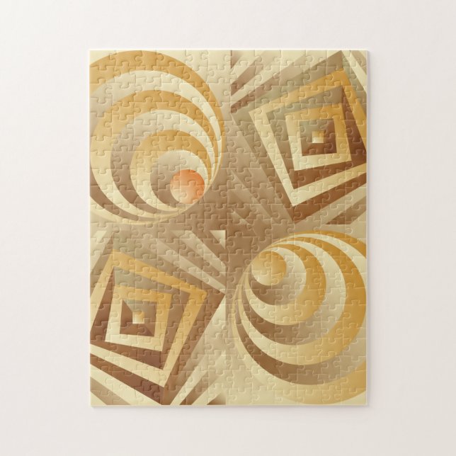 Quebra-cabeça Chocolate e Caramelo (Vertical)