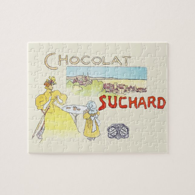 Quebra-cabeça Chocolate francês - açúcar doce vitorioso (Horizontal)