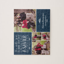 Christian Christmas Collage Luke 2 Foto