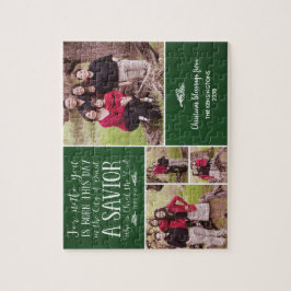 Quebra-cabeça Christian Christmas Collage Luke 2 Foto