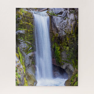 Quebra-cabeça Christine Falls, Monte Rainier National Park,