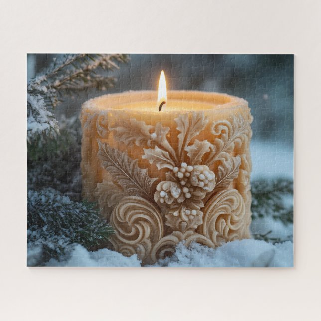 Quebra-cabeça Christmas Candle (Horizontal)