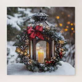Quebra-cabeça Christmas Candle Lantern