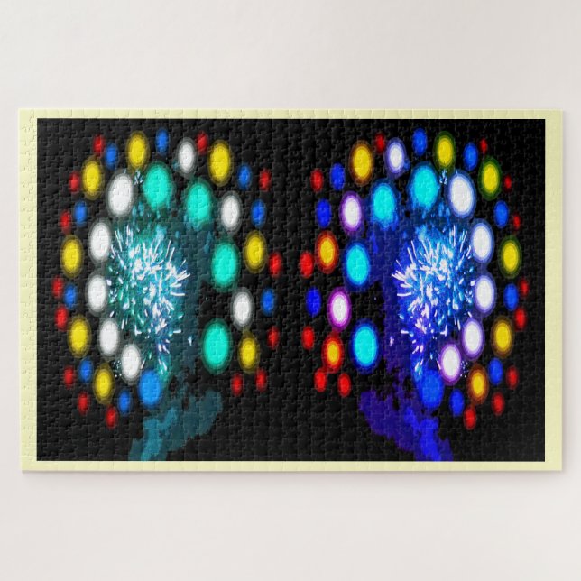 Quebra-cabeça Christmas festive celebration art (Horizontal)