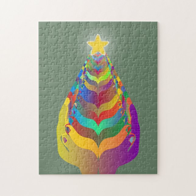 Quebra-cabeça Christmas Hope and Togetherness (Vertical)