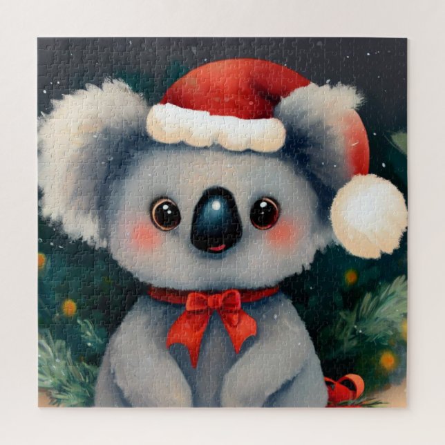 Quebra-cabeça Christmas Koala (1) (Vertical)