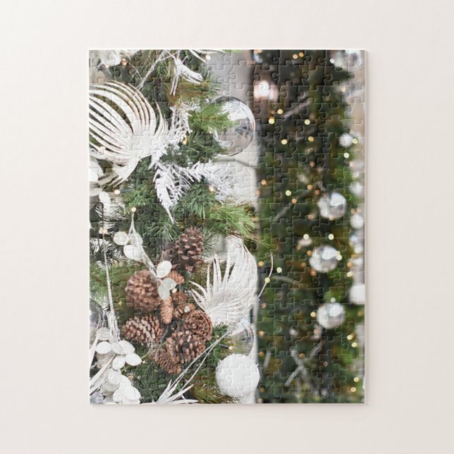 Quebra-cabeça Christmas Lights in London, Inglaterra, Reino Unid (Vertical)