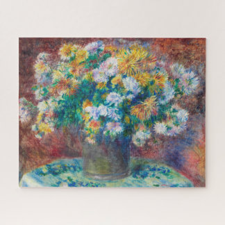 Quebra-cabeça Chrysanthemums by Pierre-Auguste Renoir Puzzle