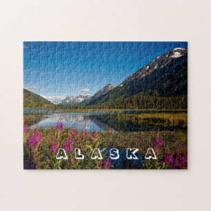 Quebra-cabeça Chugach National Forest, Alaska, Foto Cênnica