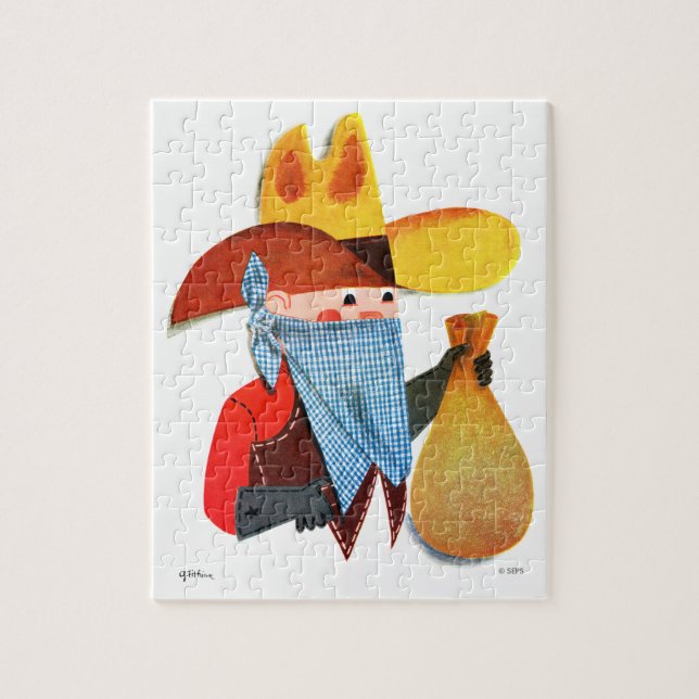 Quebra-cabeça Chuis e ladrões (Vertical)