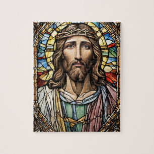 Quebra-cabeça Church Sested Glass Jesus