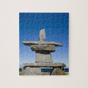 Quebra-cabeça Churchill, Manitoba. Inukshuk