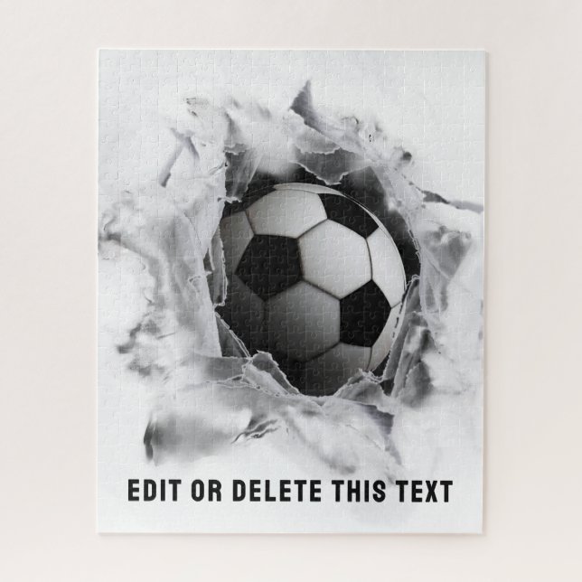 Quebra-cabeça Chute de Futebol (Vertical)