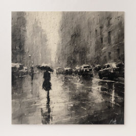 Quebra-cabeça Chuva De Verão Na Cidade