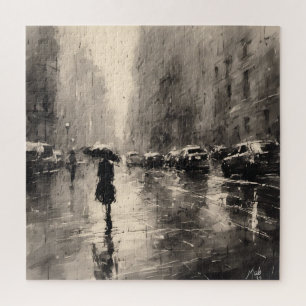 Quebra-cabeça Chuva De Verão Na Cidade