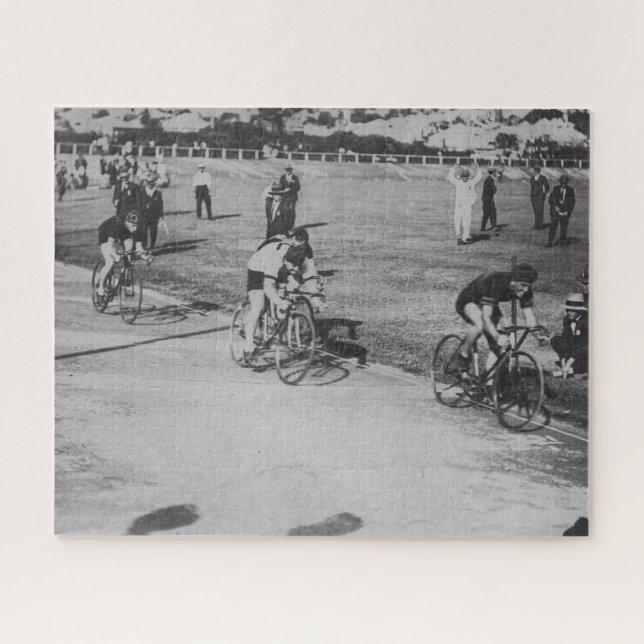 Quebra-cabeça Ciclismo No Circuito De Velódromo Brisbane 1923 (Horizontal)