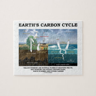 Quebra-cabeça Ciclo de carbono da terra (ciências da terra)