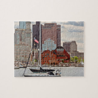 Quebra-cabeça Cidade - Boston Ma - Passeio à beira-mar com vista