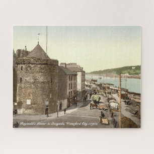 Quebra-cabeça Cidade c1905 de Waterford, torre de Reginalds &