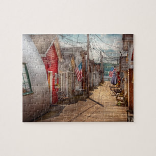 Quebra-cabeça Cidade - Canandaigua, NY - cidade de degradado