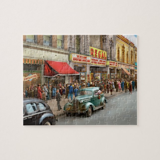 Quebra-cabeça Cidade - Chicago, IL - Entretenimento em Chicago 1 (Horizontal)