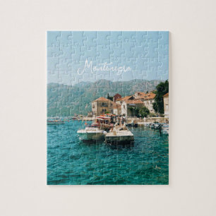 Quebra-cabeça Cidade costeira de Perast, Montenegro