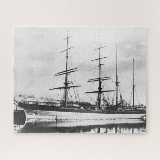 Quebra-cabeça Cidade de Adelaide Clipper - 1800s (Horizontal)